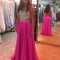 Beaded Chiffon Long Prom Formal Evening Party Dresses 3021353
