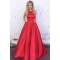 A-Line Halter Beaded Long Prom Formal Evening Party Dresses 3021365