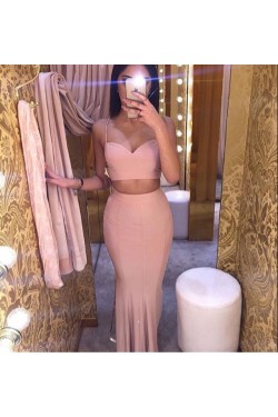 Mermaid Two Pieces Prom Formal Evening Party Dresses 3021369