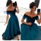 High Low Off-the-Shoulder Lace Prom Formal Evening Party Dresses 3021392