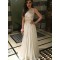 Long White Lace and Chiffon Prom Formal Evening Party Dresses 3021393