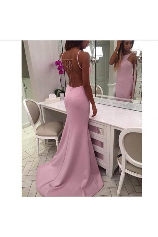 Long Pink Mermaid Prom Formal Evening Party Dresses 3021424 Long Pink Mermaid Prom Formal Evening Party Dresses 3021424