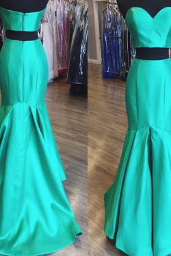 Mermaid Sweetheart Two Pieces Prom Formal Evening Party Dresses 3021437