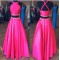 A-Line Beaded Two Pieces Prom Formal Evening Party Dresses 3021438