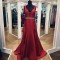 Long Beaded V-Neck Prom Formal Evening Party Dresses 3021439