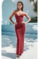 Mermaid Spaghetti Straps Lace Prom Formal Evening Party Dresses 3021453