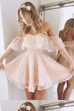 Short Lace Prom Homecoming Cocktail Graduation Dresses 3021459