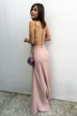 Long Spaghetti Straps Prom Formal Evening Party Dresses 3021460