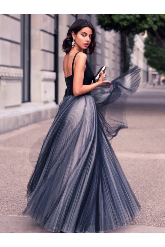 A-Line V-Neck Long Prom Formal Evening Party Dresses 3021476 A-Line V-Neck Long Prom Formal Evening Party Dresses 3021476