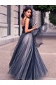 A-Line V-Neck Long Prom Formal Evening Party Dresses 3021476 A-Line V-Neck Long Prom Formal Evening Party Dresses 3021476