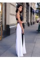 Long Black White Prom Formal Evening Party Dresses 3021477