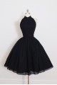 Short Black Halter Prom Homecoming Cocktail Graduation Dresses 3021498 Short Black Halter Prom Homecoming Cocktail Graduation Dresses 3021498