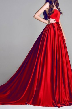 Long Red Prom Formal Evening Party Dresses 3021518