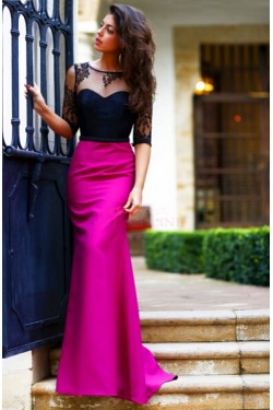 Mermaid Lace Long Prom Formal Evening Party Dresses 3021519