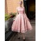 Pink Lace Prom Homecoming Cocktail Graduation Dresses 3021524