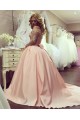 Ball Gown Off-the-Shoulder Long Sleeves Lace Prom Formal Evening Party Dresses 3021525