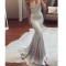 Mermaid Beaded Long Prom Dresses Evening Party Dresses 3021530