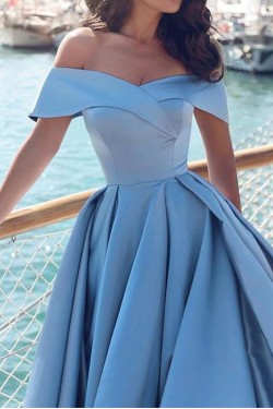 Long Prom Dresses Off-the-Shoulder Evening Gowns 3021531