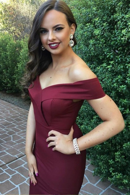 Elegant Mermaid Off-the-Shoulder Long Prom Evening Formal Dresses 3021545