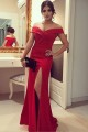 Elegant Mermaid Off-the-Shoulder Long Prom Evening Formal Dresses 3021545