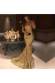 Mermaid Strapless Sequins Long Prom Evening Formal Dresses 3021548