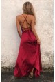 Charming Long Sexy Prom Dress Fashion Slit Spaghetti Straps Evening Dresses 3021552