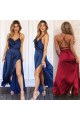 Charming Long Sexy Prom Dress Fashion Slit Spaghetti Straps Evening Dresses 3021552