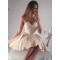Short Sweetheart Prom Dress Sleeveless Appliques Homecoming Party Dresses 3021555