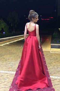 Ball Gown O-Neck Long Prom Evening Formal Dresses 3021562