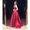 Ball Gown O-Neck Long Prom Evening Formal Dresses 3021562