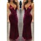 Sexy Mermaid V-Neck Long Prom Evening Formal Dresses 3021564