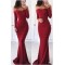 Mermaid Long Sleeves Long Prom Evening Formal Dresses 3021569