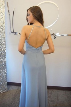 A-Line Long Chiffon Prom Evening Formal Dresses 3021571