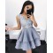 Short V-Neck Lace Homecoming Cocktail Prom Evening Dresses 3021573