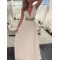 Deep V-Neck Beaded Long Prom Evening Party Dresses 3021581