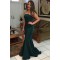 Mermaid Strapless Long Prom Evening Party Dresses 3021585