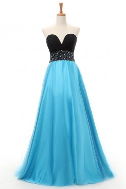 Beaded Sweetheart Long Prom Dresses Evening Gowns 3020227