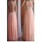 Sheath/Column Beaded Long Pink Prom Dresses Evening Gowns 3020231
