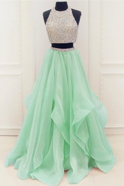 Elegant Two Pieces Prom Dresses Party Evening Gowns 3020245