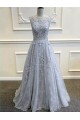 A-Line Lace Long Prom Dresses Party Evening Gowns 3020256
