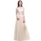 A-Line 3/4 Length Sleeve Lace Prom Dresses Party Evening Gowns 3020289