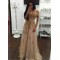 Lace Appliques and Tulle Off-the-Shoulder Long Prom Dresses Party Evening Gowns 3020306