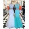 Two Pieces Mermaid Beaded Prom Dresses Party Evening Gowns 3020317