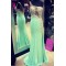 Mermaid One-Shoulder Beaded Long Prom Dresses Party Evening Gowns 3020357