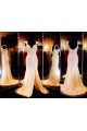 Mermaid Cap Sleeves Lace Long Prom Dresses Party Evening Gowns 3020377