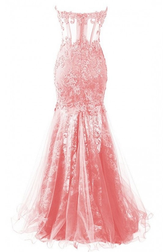 Mermaid Sweetheart Lace Prom Dresses Party Evening Gowns 3020395
