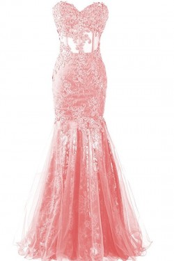 Mermaid Sweetheart Lace Prom Dresses Party Evening Gowns 3020395