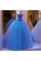 Beaded Tulle Ball Gown Prom Dresses Party Evening Gowns 3020396