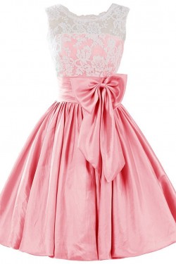 A-Line Lace Short Prom Dresses Party Evening Gowns 3020409