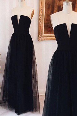 Long Tulle Prom Dresses Party Evening Gowns 3020414